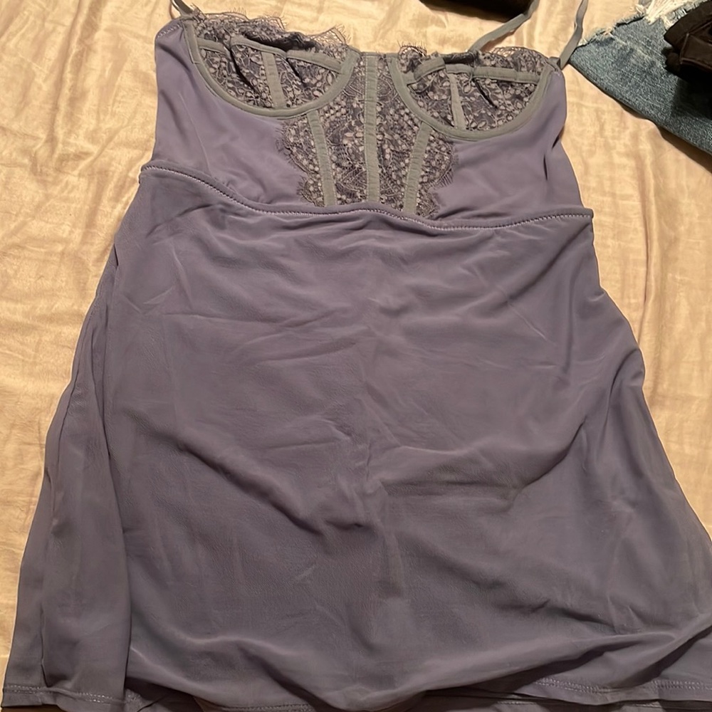 Urban outfitters dress. NWT. light blue.